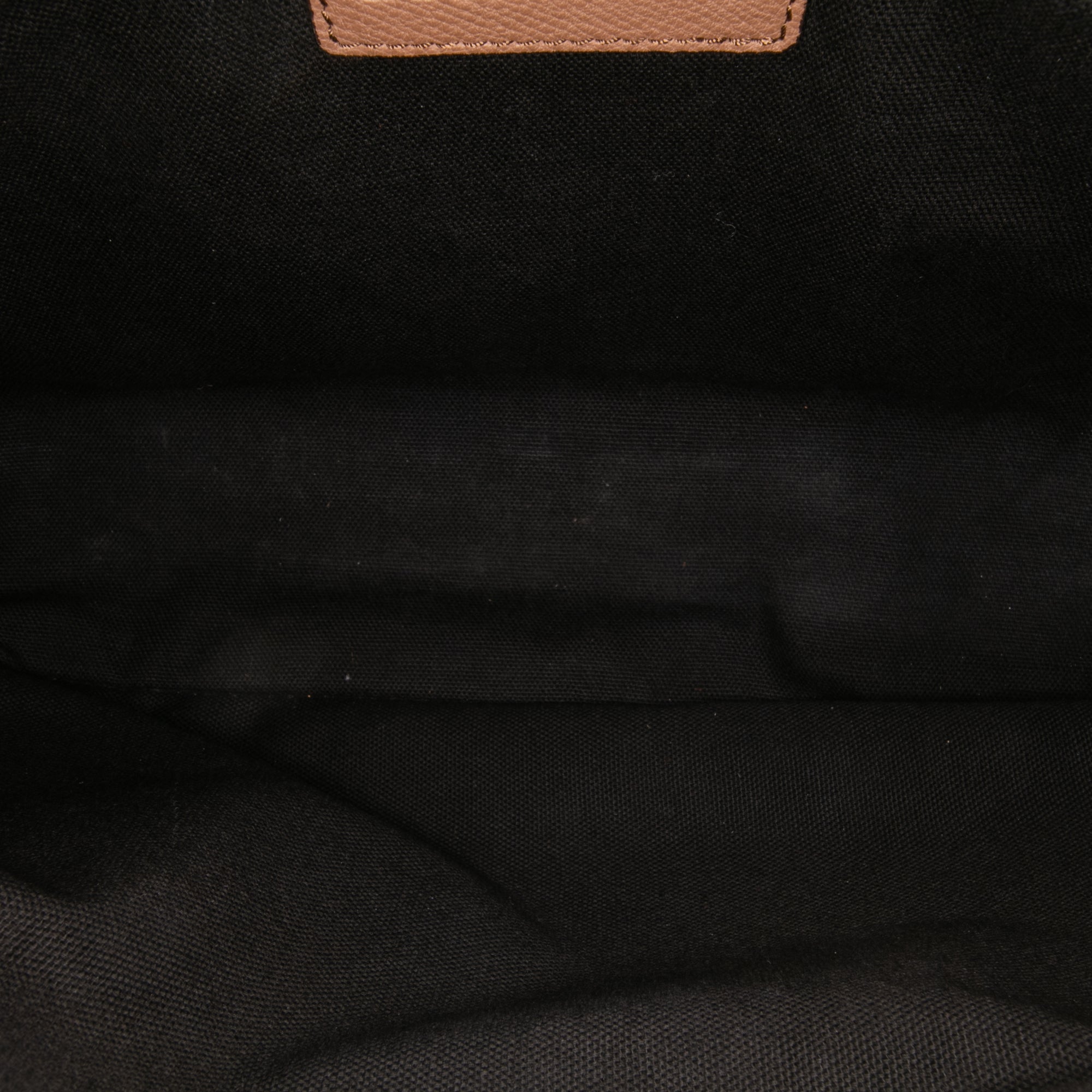Medium Leather and House Check Banner Satchel
