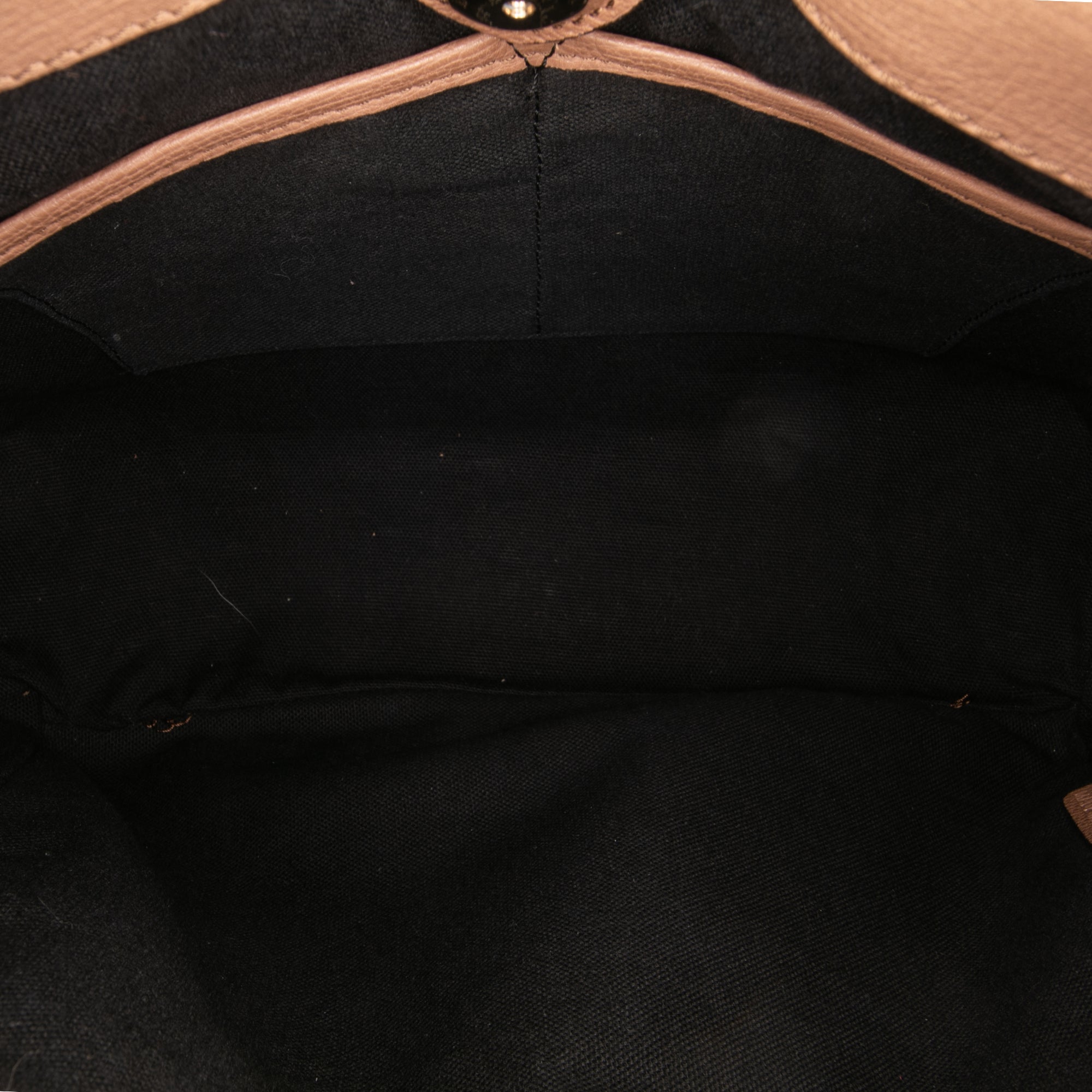 Medium Leather and House Check Banner Satchel