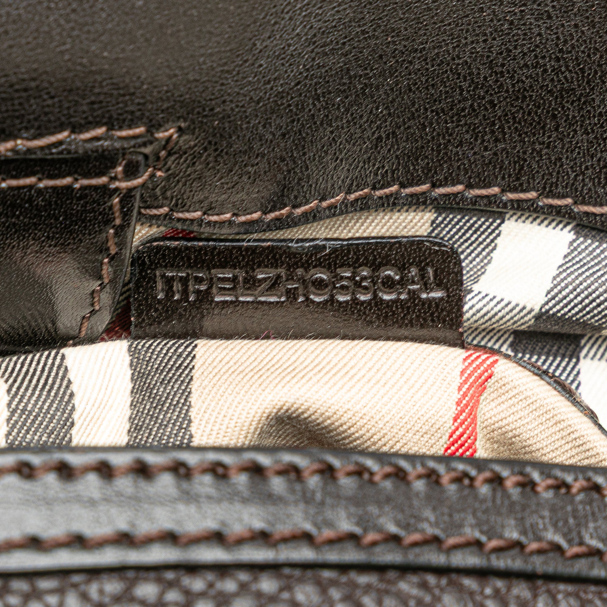 Medium Grainy Calfskin Baynard Satchel