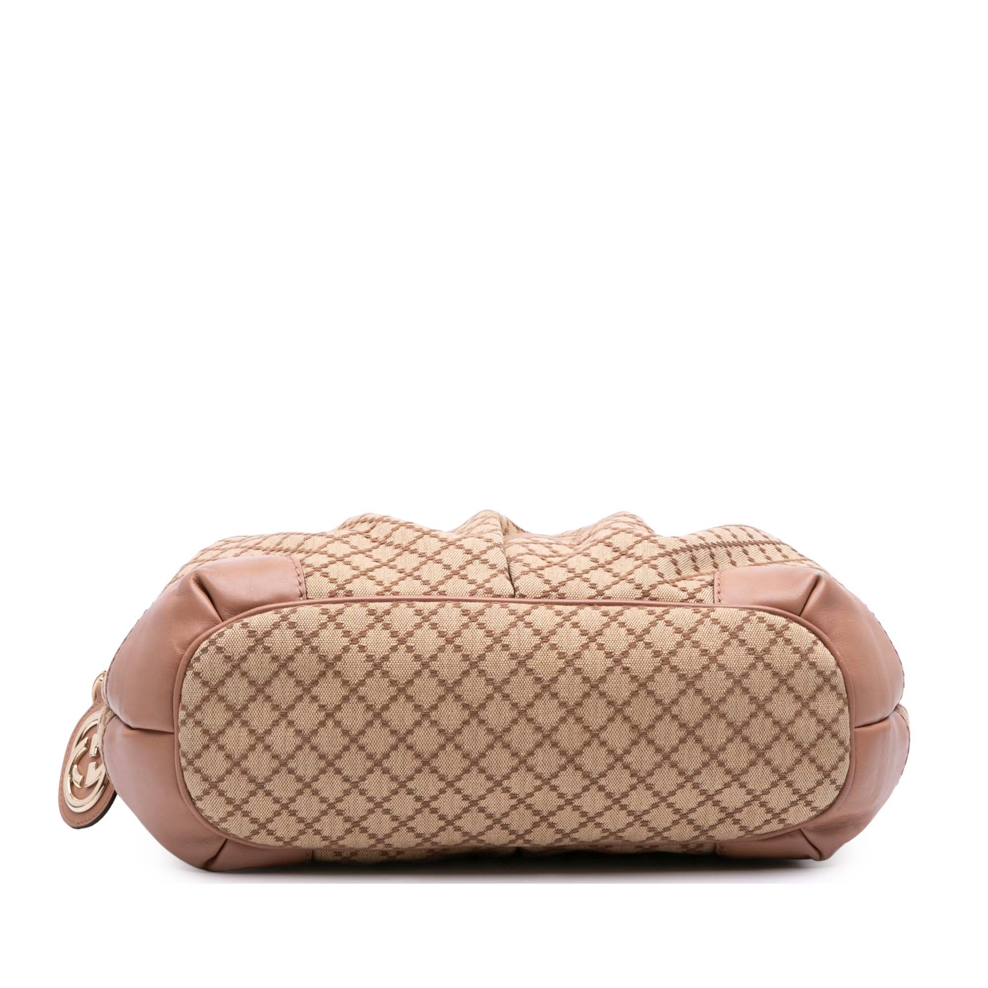 Diamante Canvas Sukey Satchel