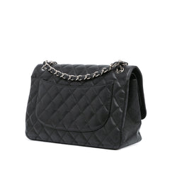 Jumbo Classic Caviar Double Flap