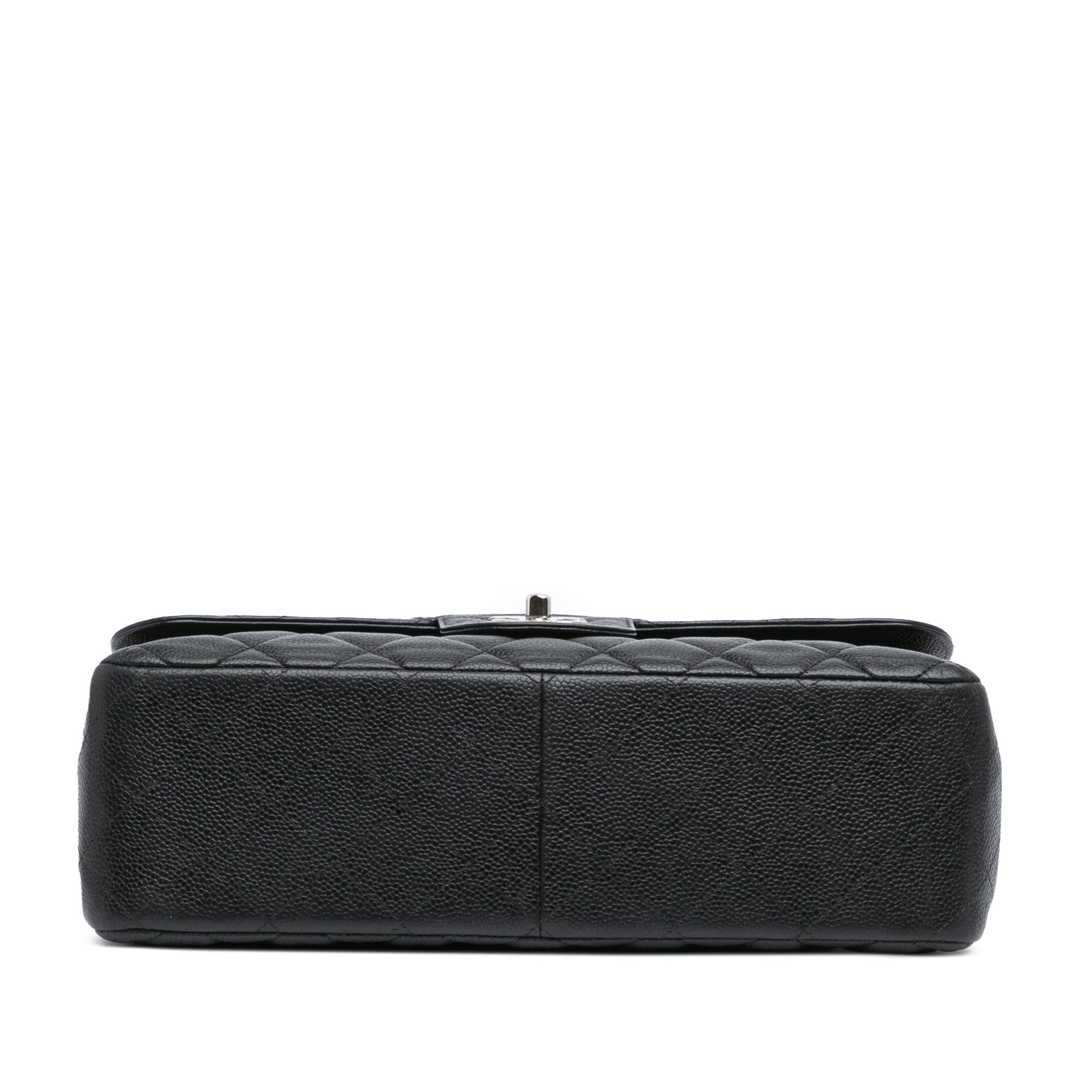 Jumbo Classic Caviar Double Flap