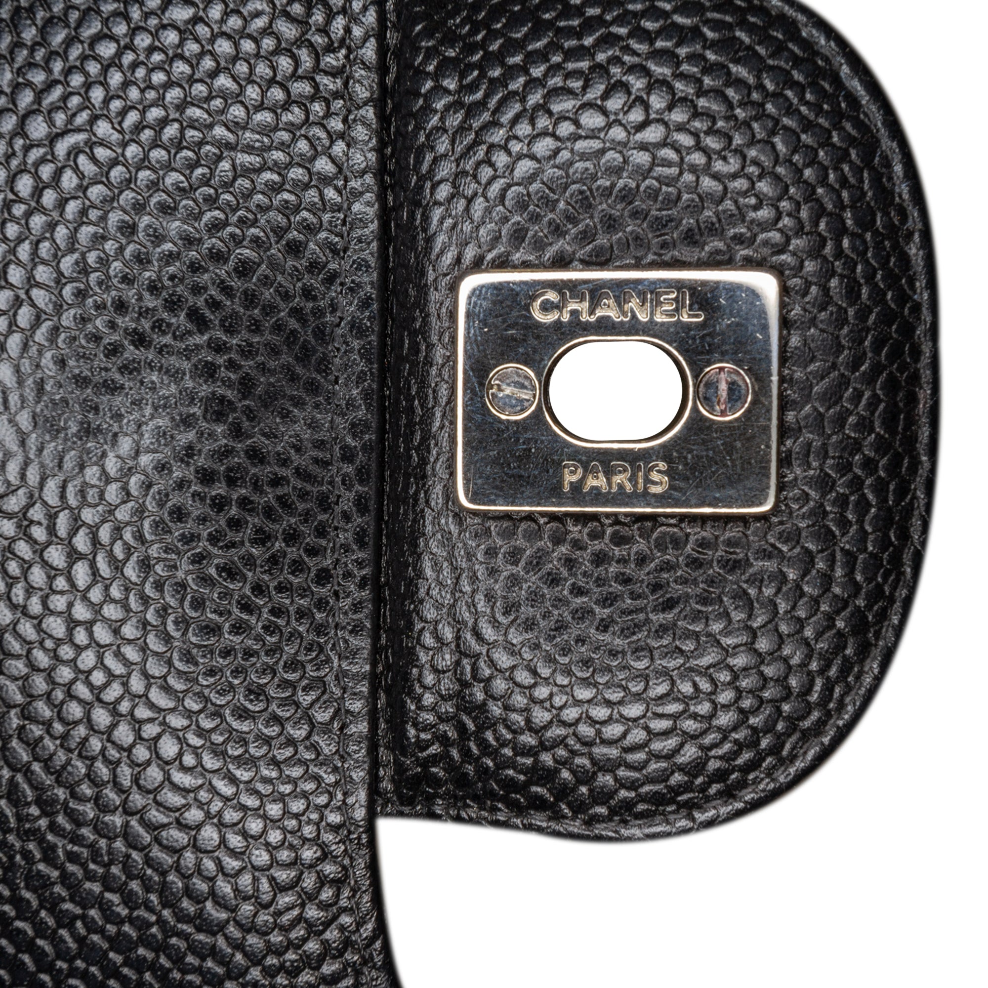 Jumbo Classic Caviar Double Flap