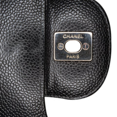 Jumbo Classic Caviar Double Flap