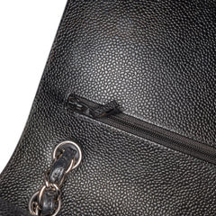 Jumbo Classic Caviar Double Flap