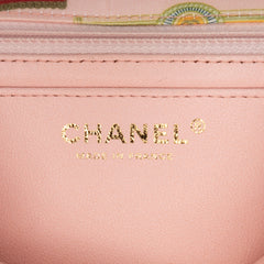Mini Rectangular Classic Printed Satin Cuba Single Flap