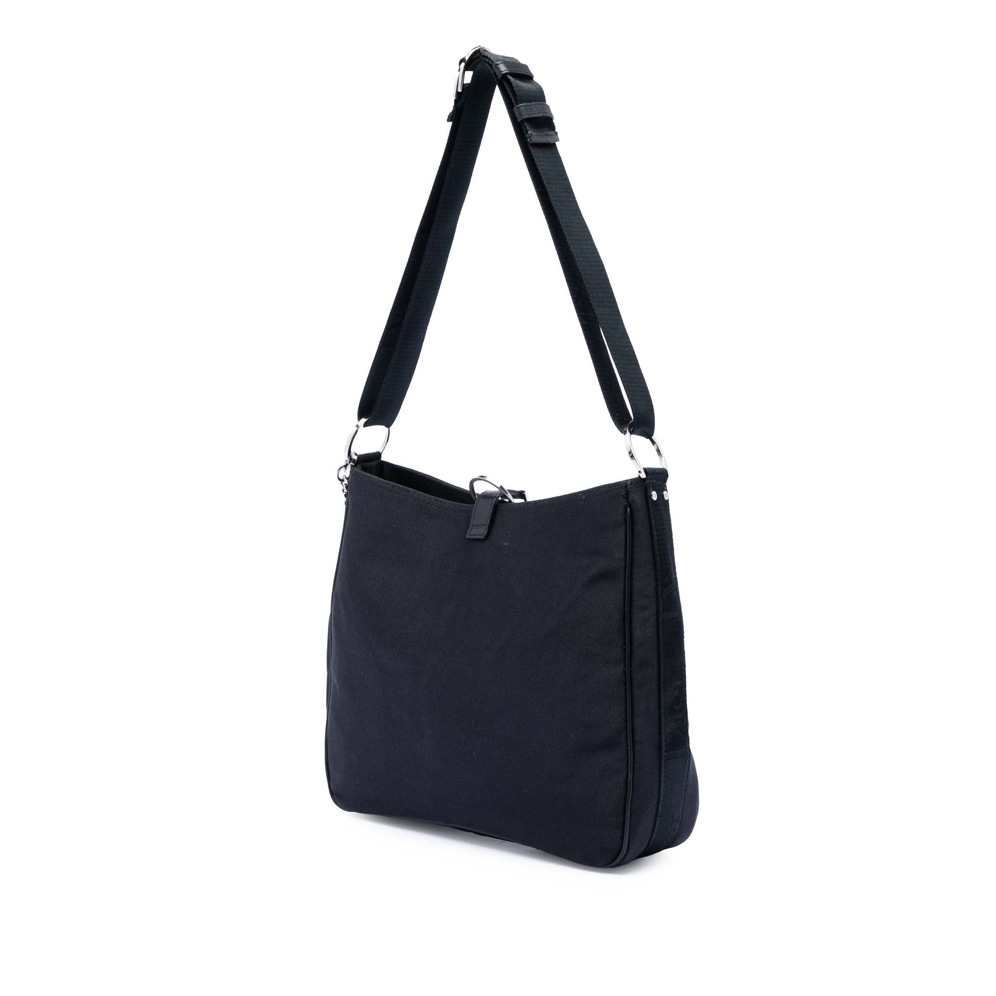 Nylon Crystal Hardcore Shoulder Bag