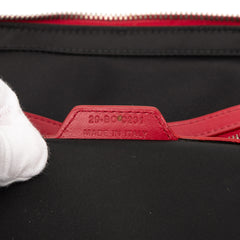 Oblique Perforated Calfskin Galaxy World Tour Shoe Case