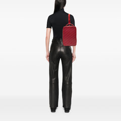 Oblique Perforated Calfskin Galaxy World Tour Shoe Case