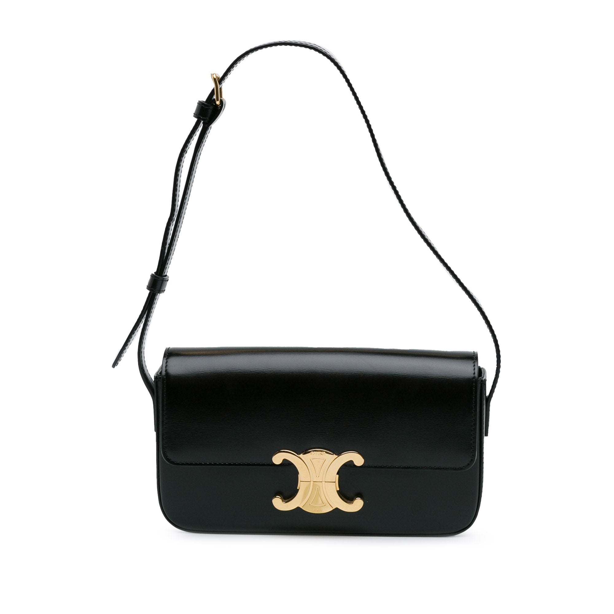 Teen Shiny Calfskin Triomphe Crossbody_0