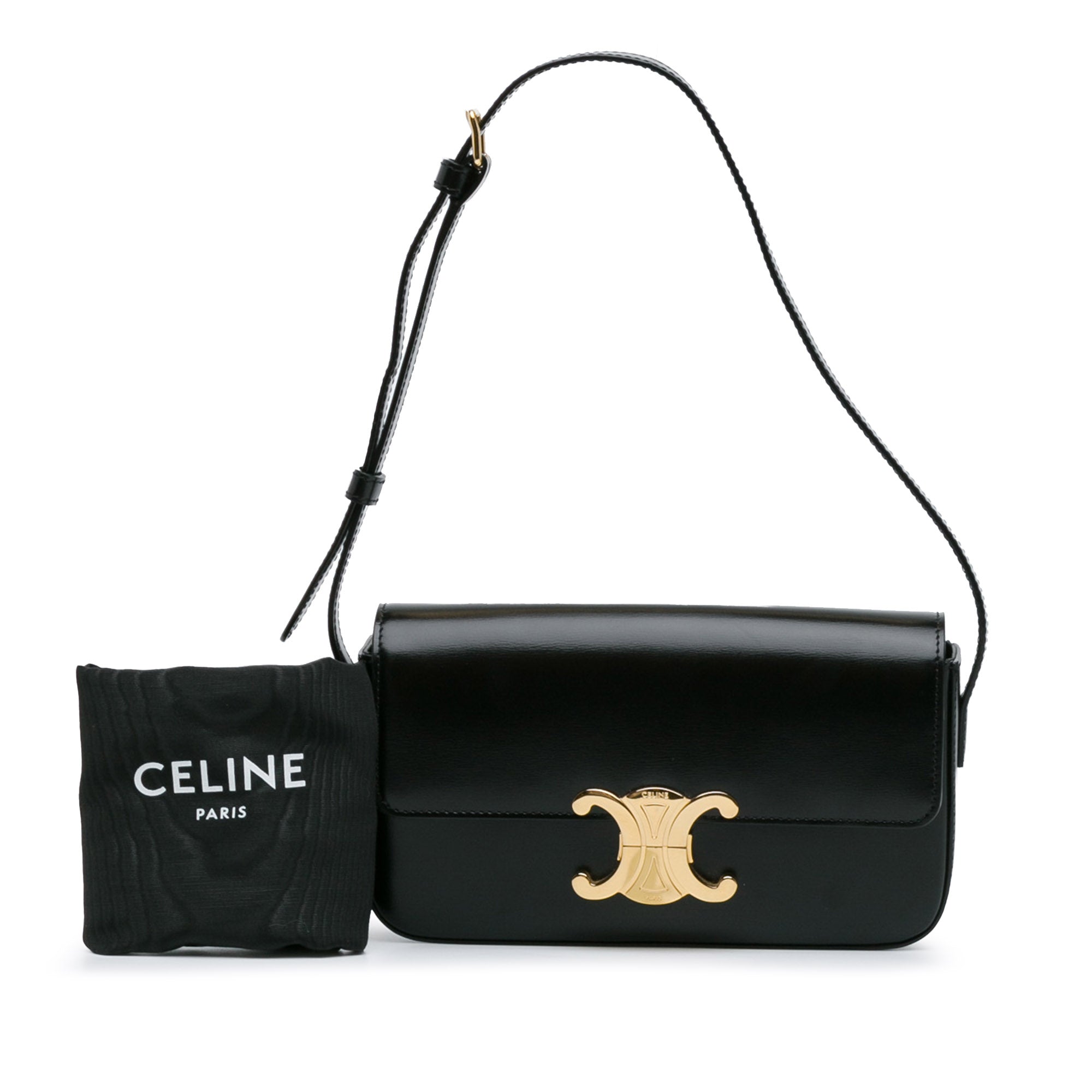 Teen Shiny Calfskin Triomphe Crossbody_8