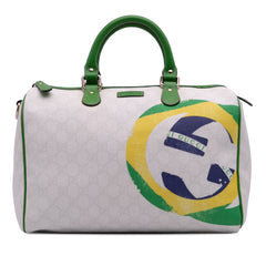 Medium GG Supreme Brazilian Flag Joy Boston Bag