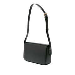 Shiny Calfskin Claude Shoulder Bag