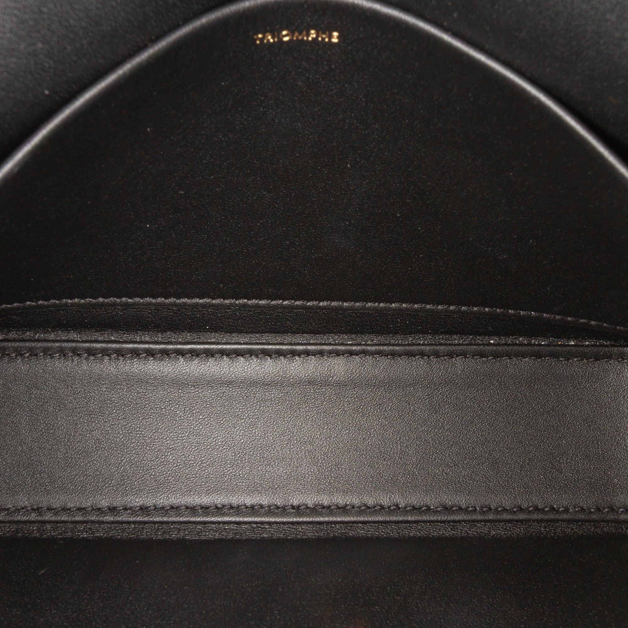 Shiny Calfskin Claude Shoulder Bag