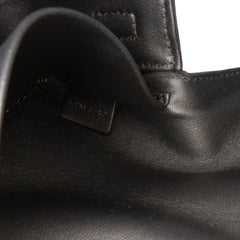 Shiny Calfskin Claude Shoulder Bag