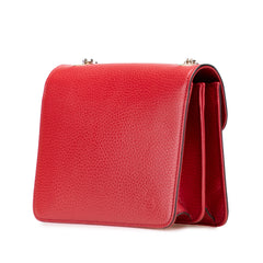 Small Dollar Calfskin Interlocking G Crossbody