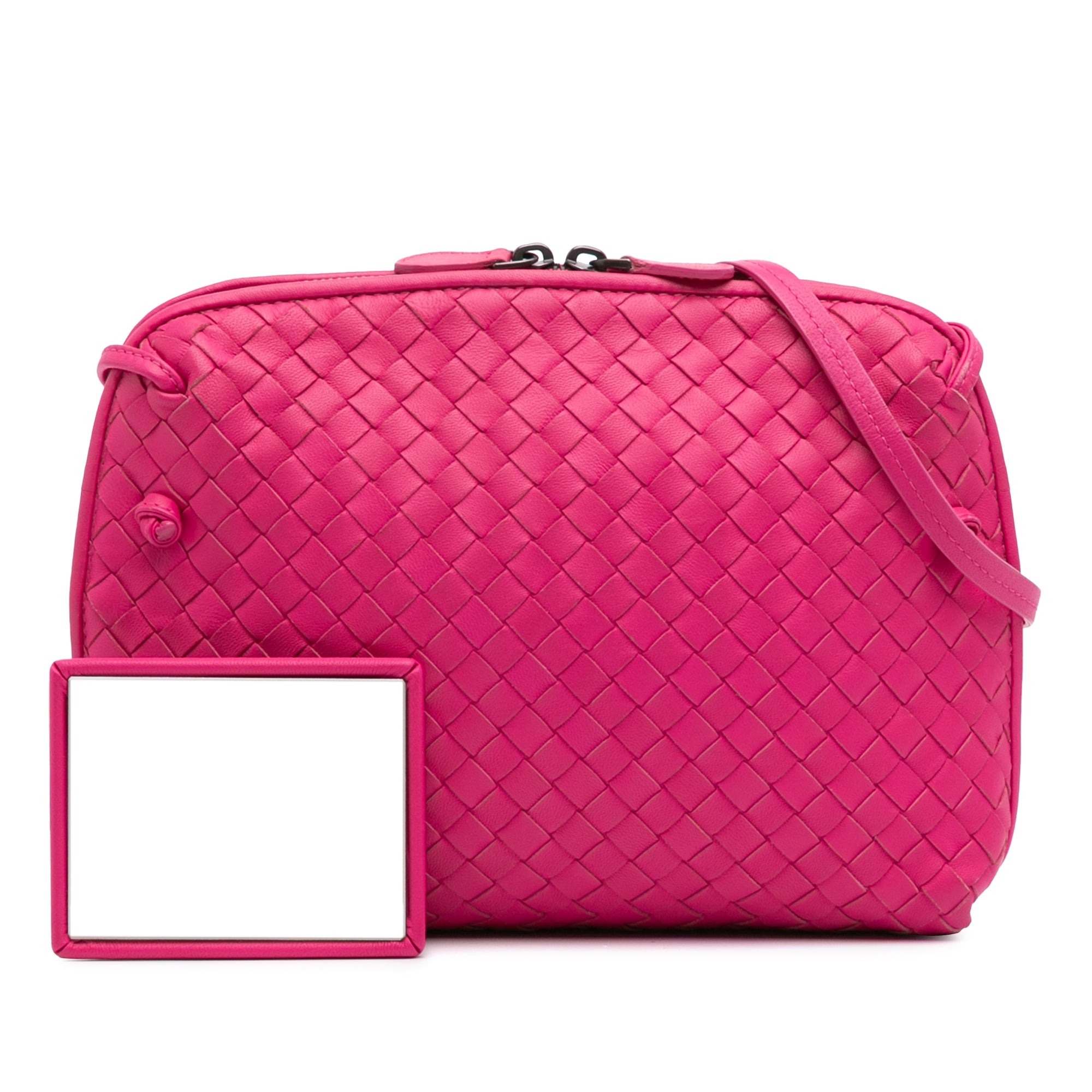 Medium Nappa Intrecciato Nodini Crossbody