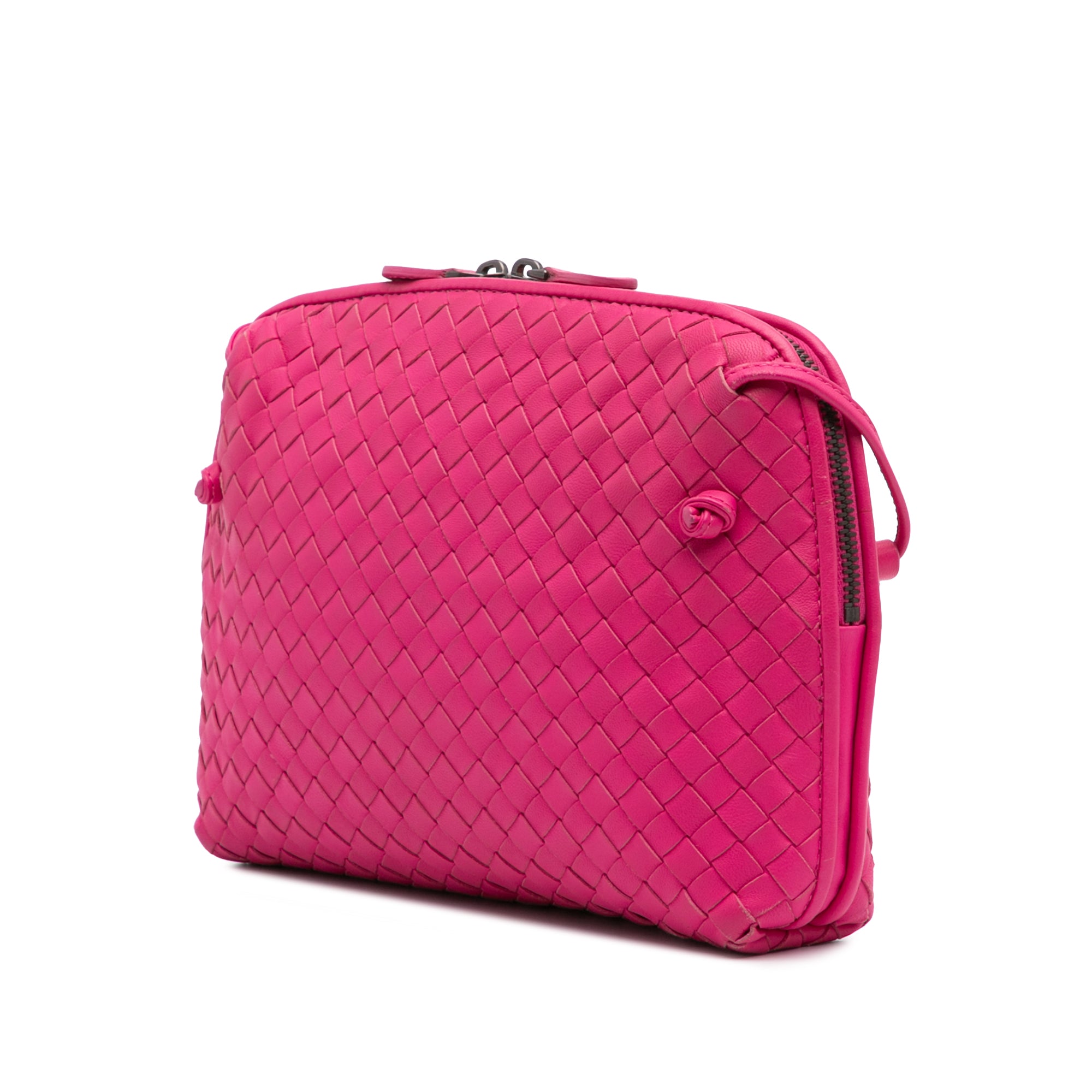 Medium Nappa Intrecciato Nodini Crossbody