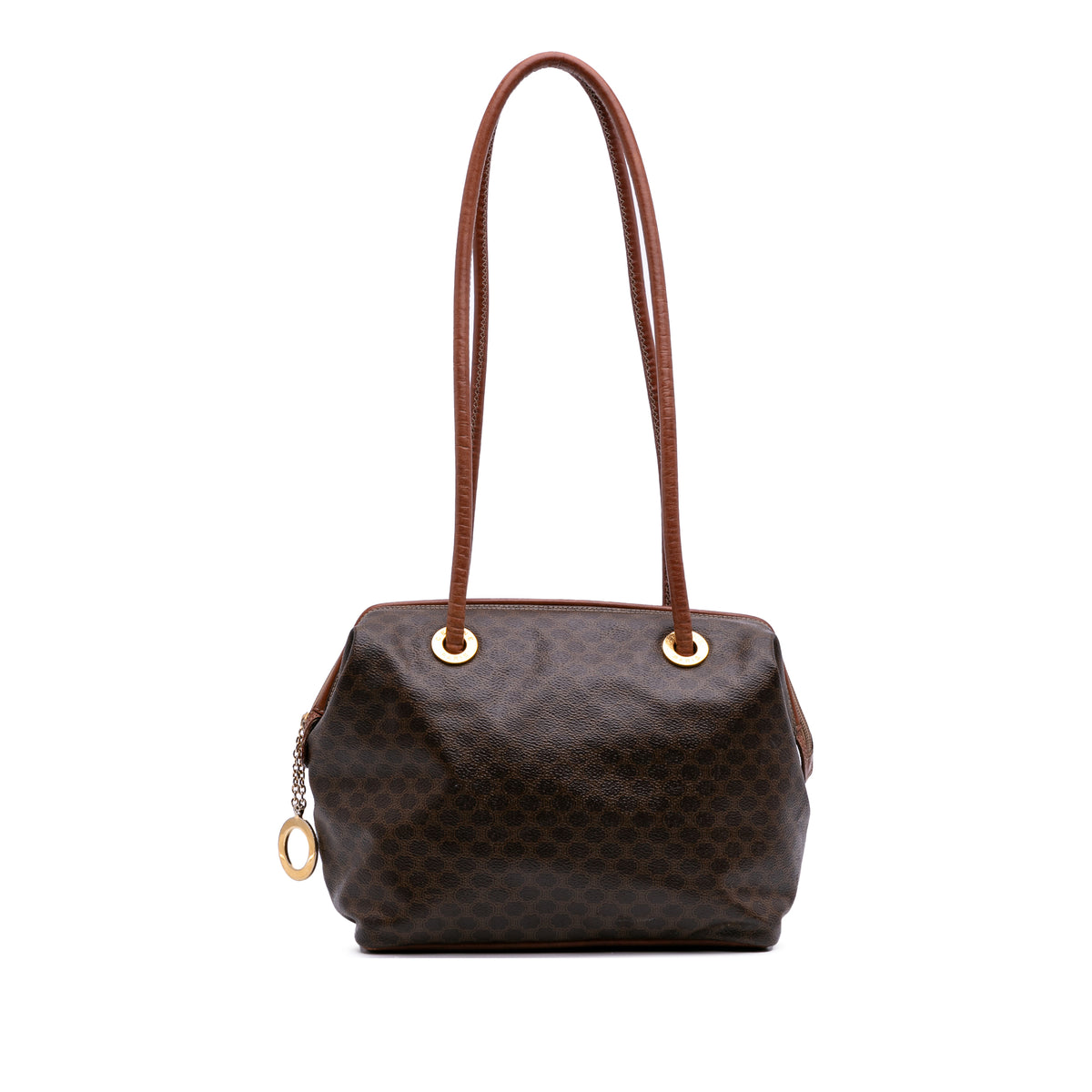 Macadam Coated Canvas Shoulder Bag