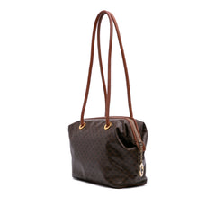 Macadam Coated Canvas Shoulder Bag