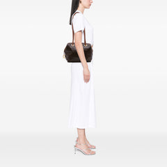 Macadam Coated Canvas Shoulder Bag