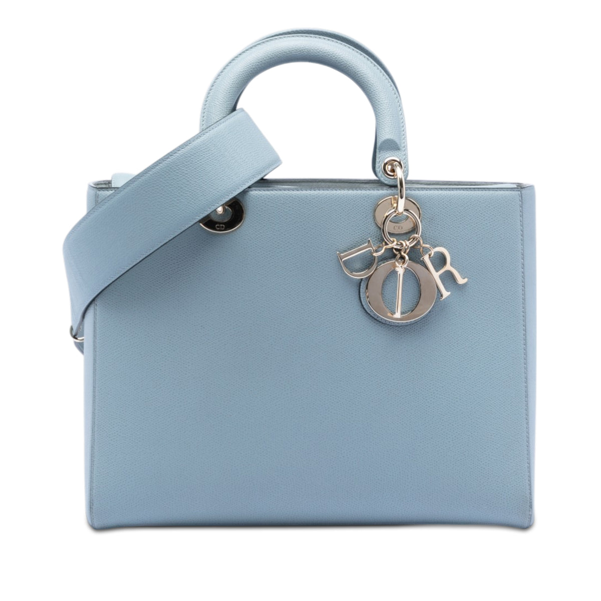 Large Grained Calfskin Lady Dior