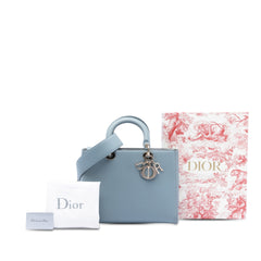 Large Grained Calfskin Lady Dior