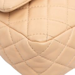 Medium Classic Lambskin Double Flap