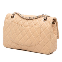 Medium Classic Lambskin Double Flap