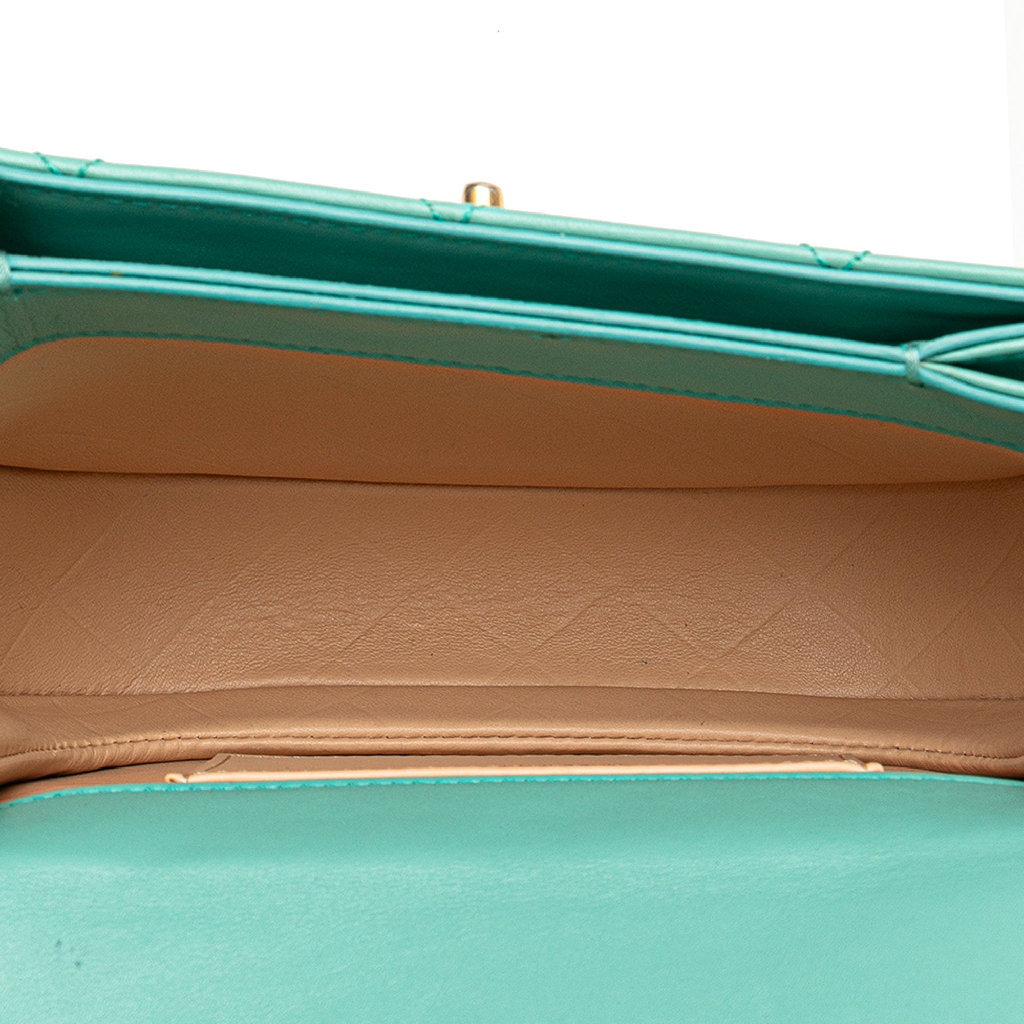 Quilted Lambskin Round Moon Messenger Flap