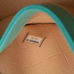 Quilted Lambskin Round Moon Messenger Flap
