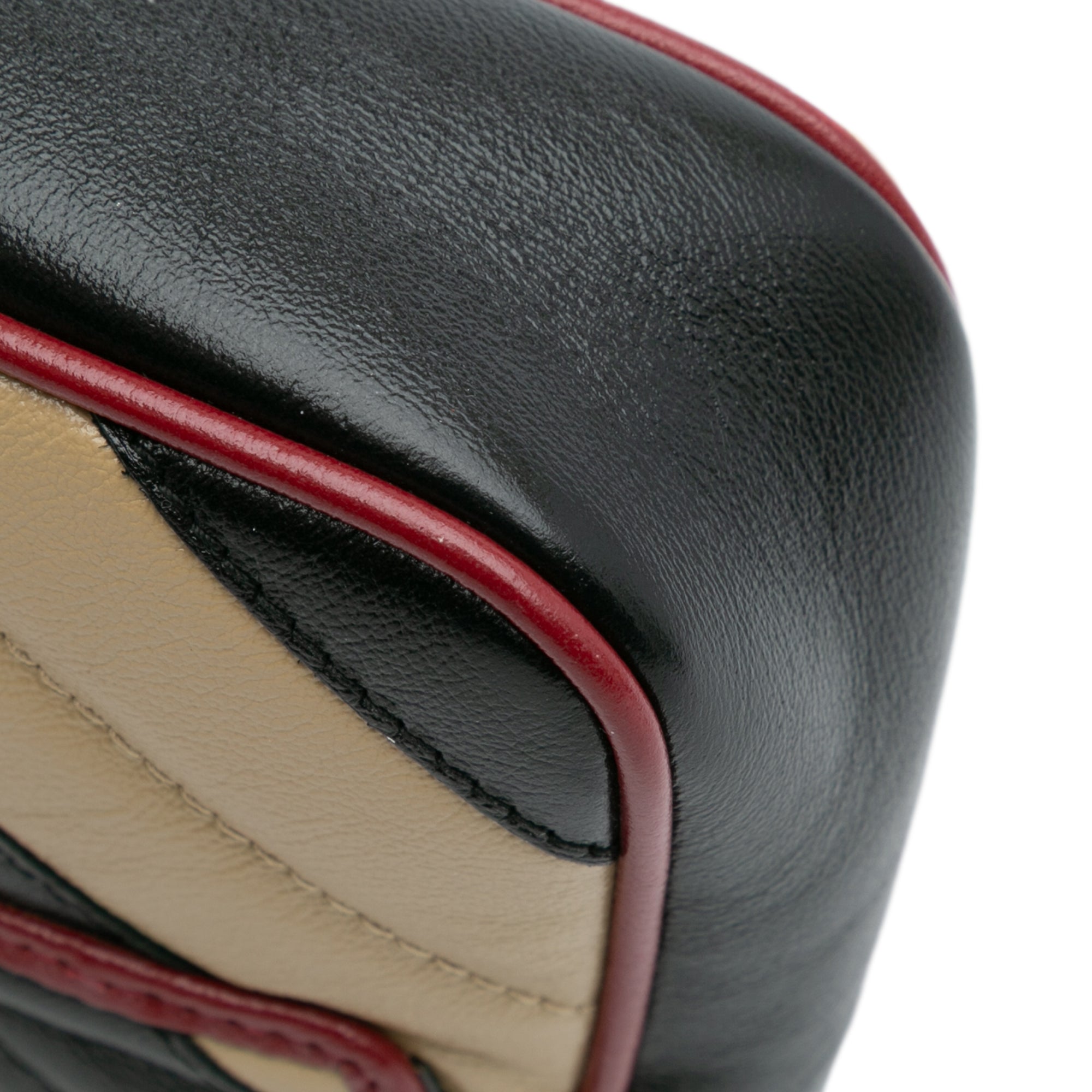 Super Mini GG Marmont Matelasse Leather Torchon Flap Crossbody