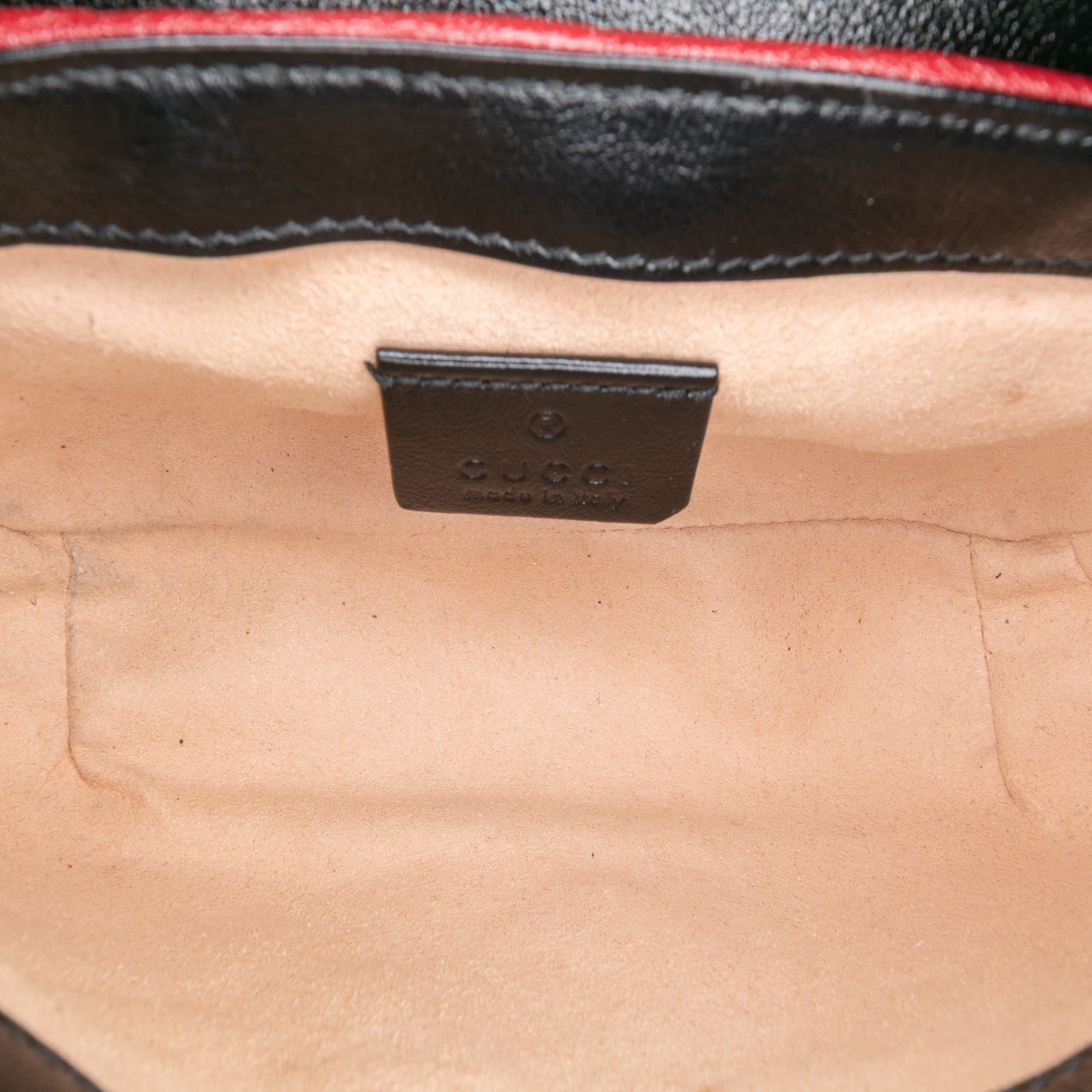 Super Mini GG Marmont Matelasse Leather Torchon Flap Crossbody