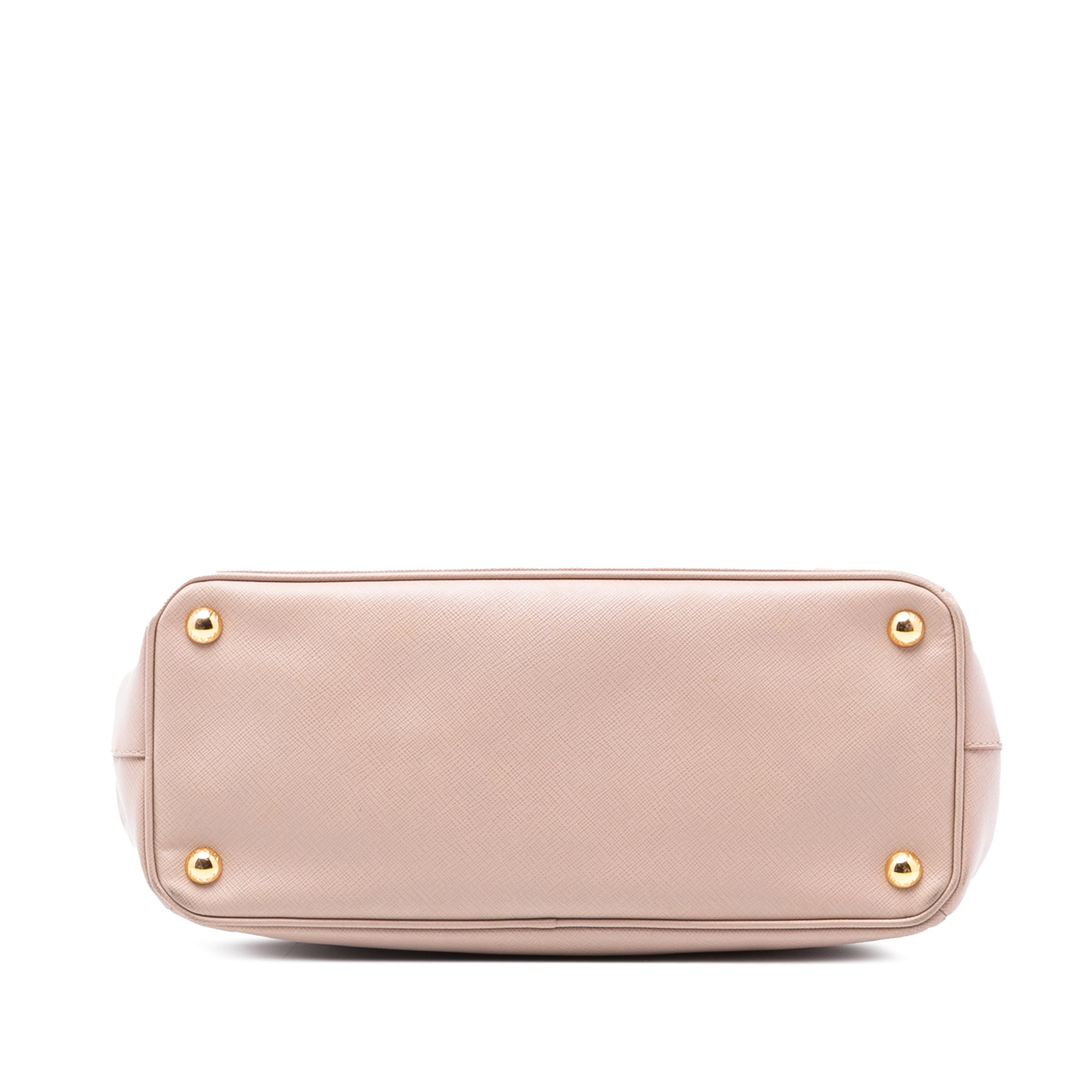 Medium Saffiano Lux Galleria Double Zip Satchel