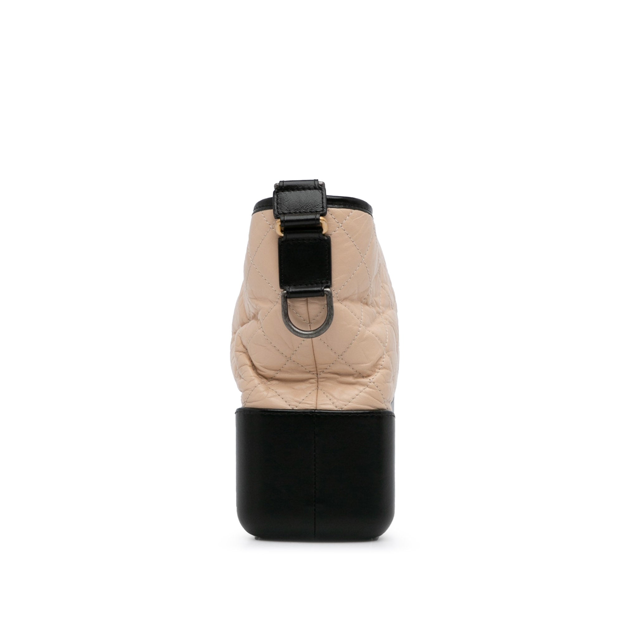 Medium Bicolor Lambskin Gabrielle Crossbody