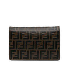 Zucca Kan I F Embossed Wallet on Chain_3