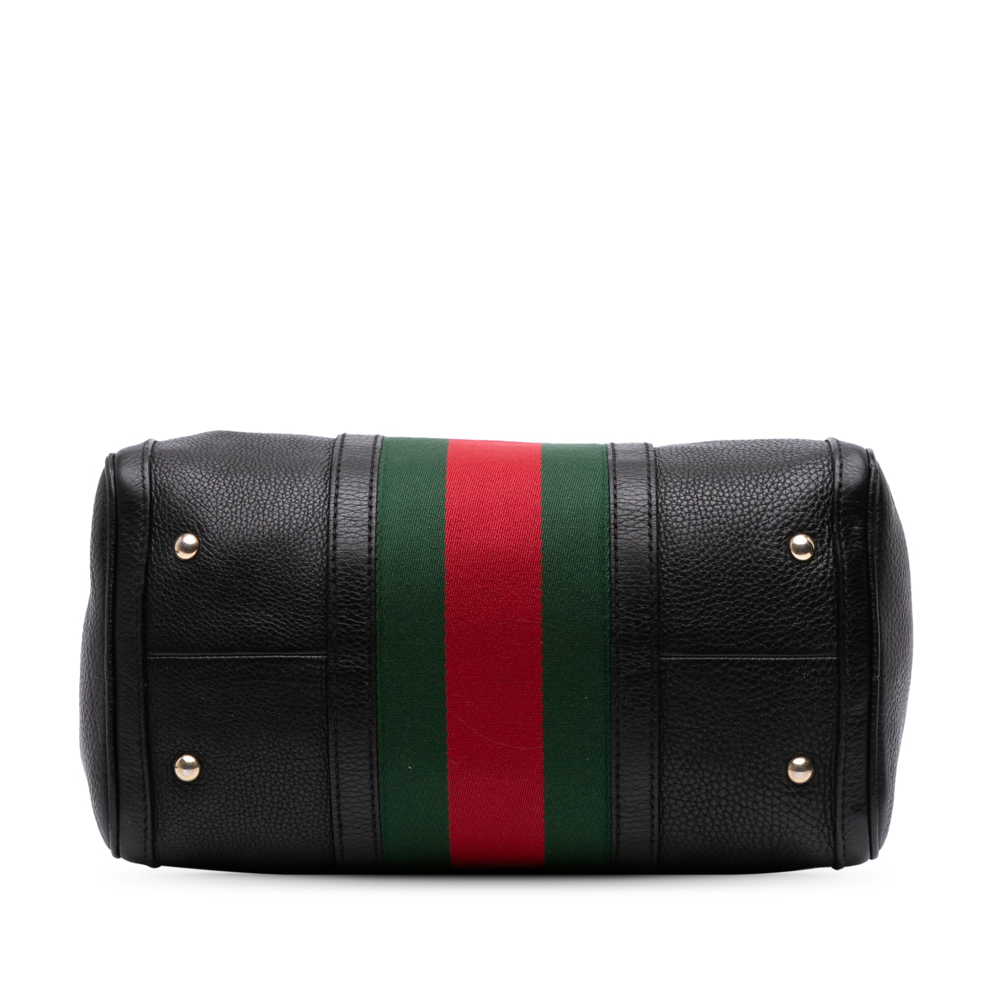 Calfskin Web Joy Boston Bag