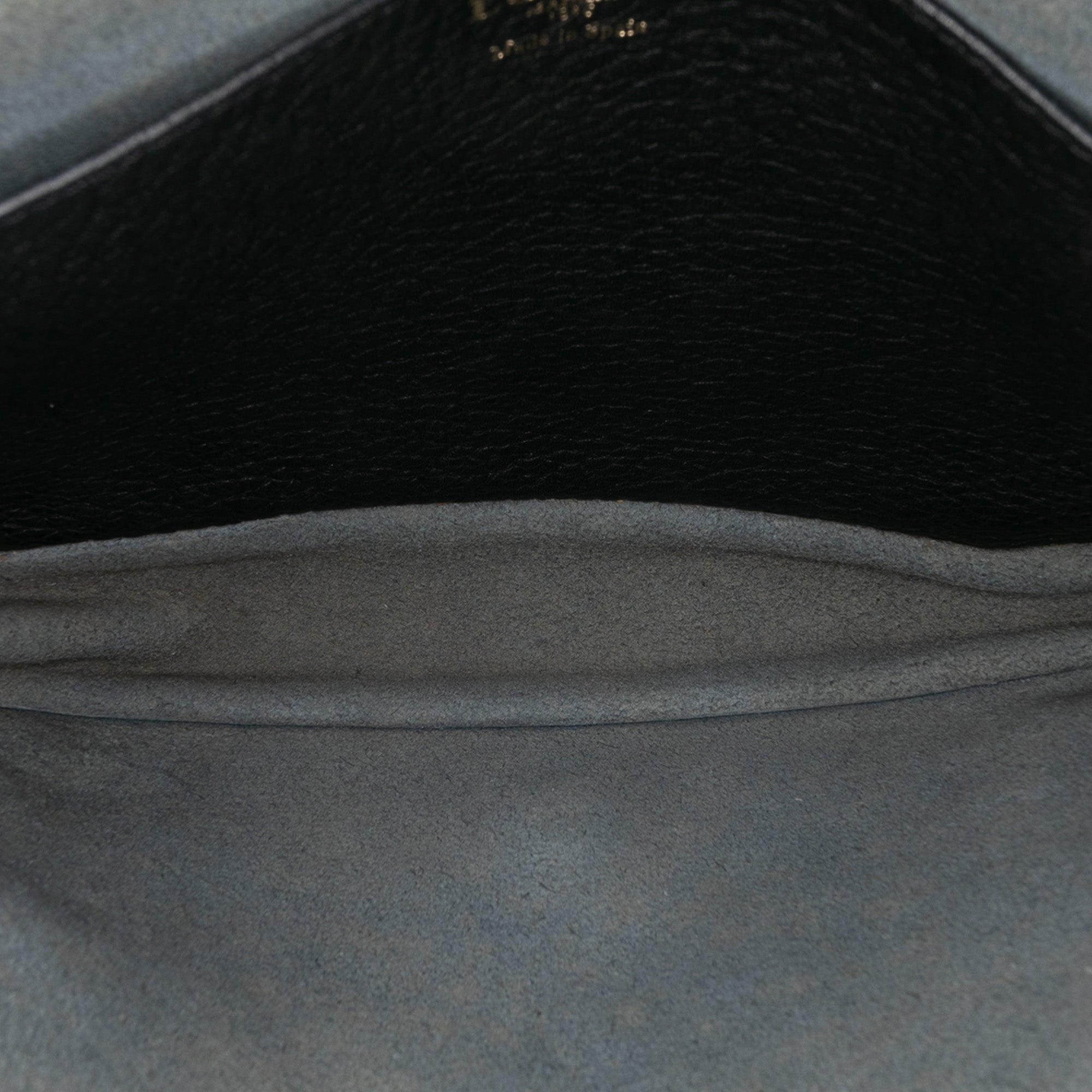 Pebbled Calfskin Anagram Ines Flap Crossbody