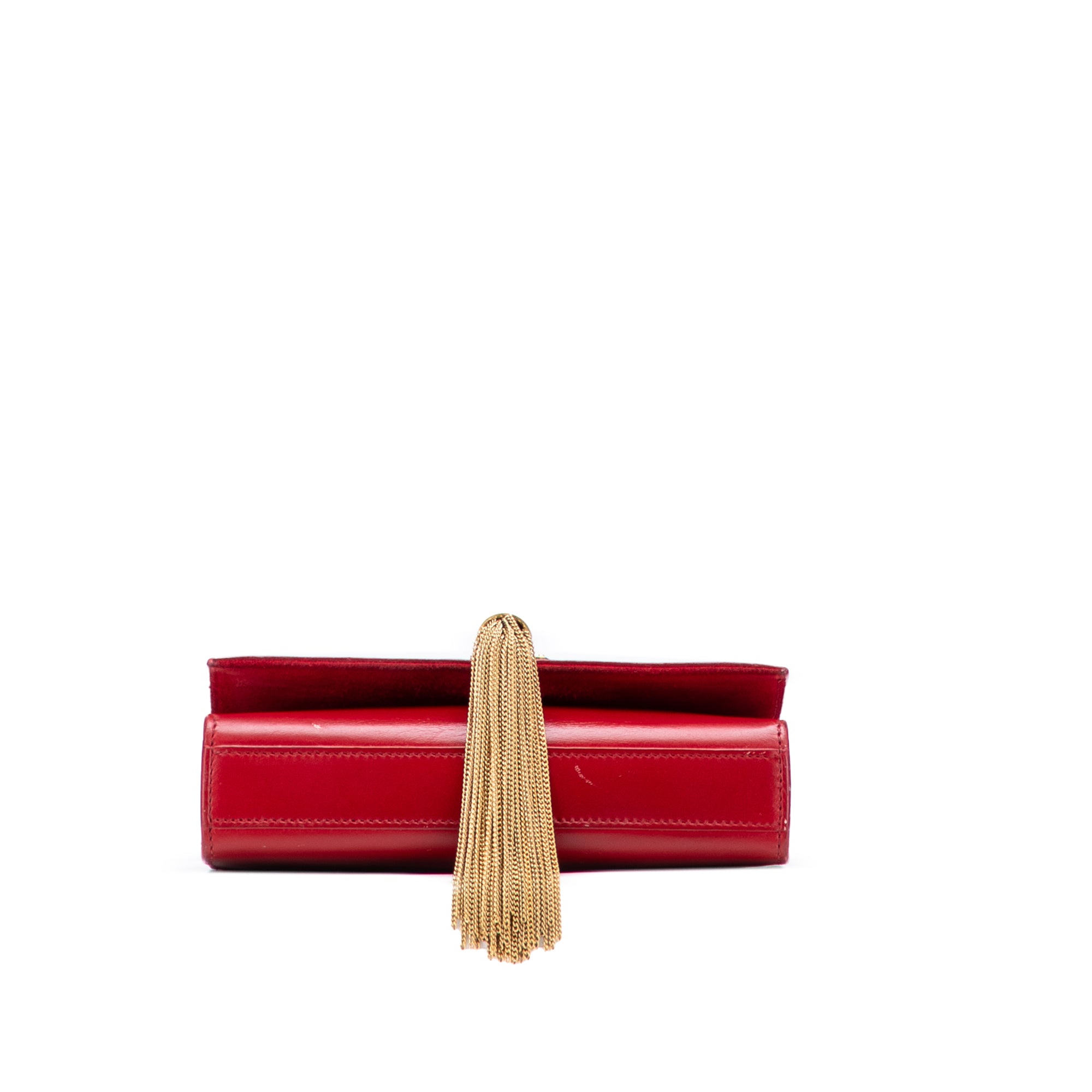 Small Leather Monogram Kate Tassel Crossbody