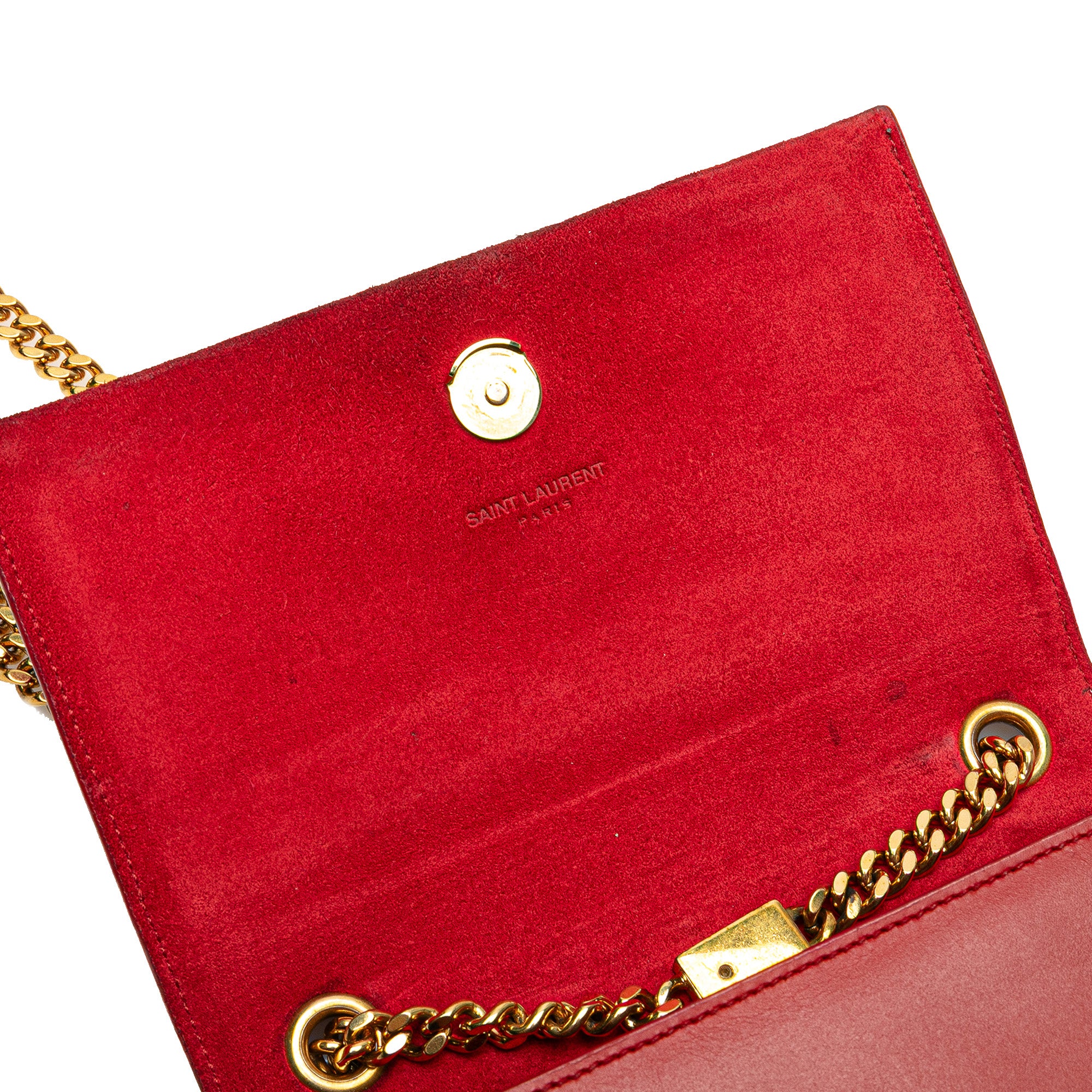 Small Leather Monogram Kate Tassel Crossbody