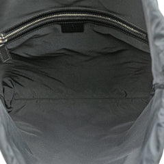 Leather Gucci Ghost Drawstring Backpack