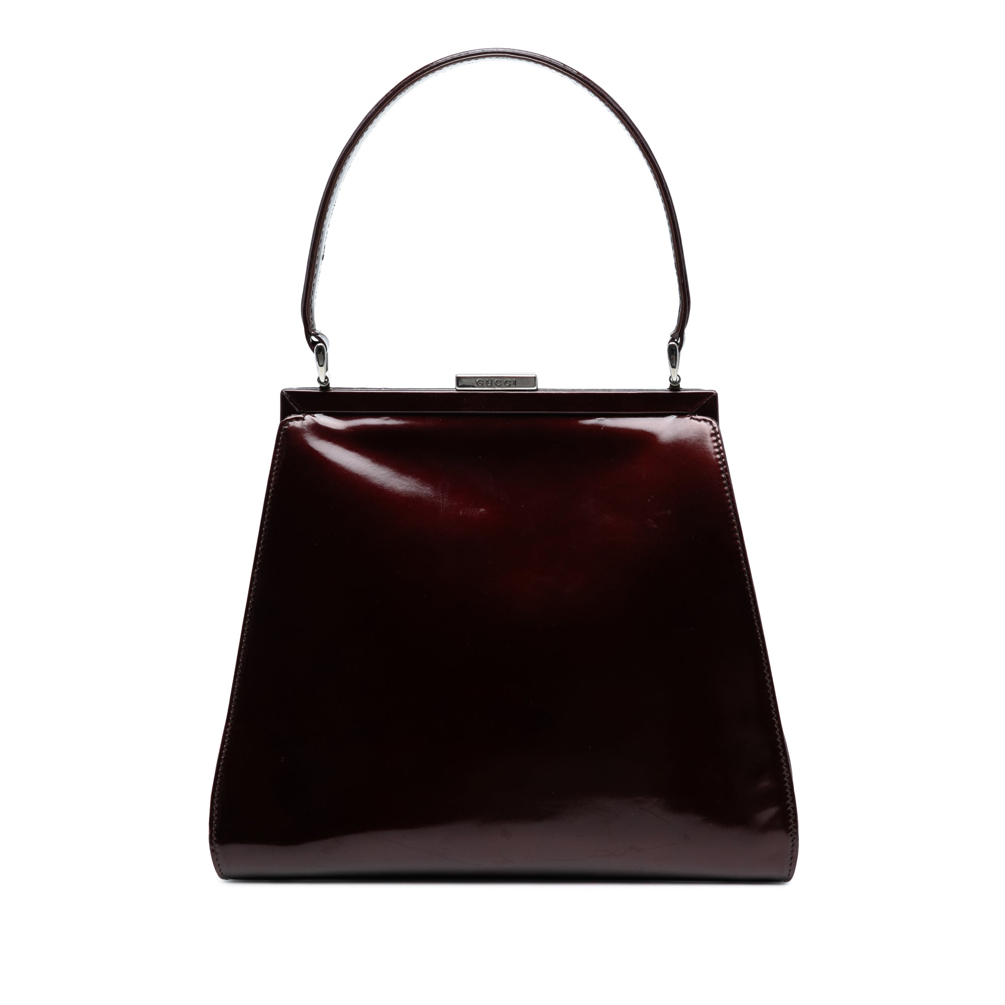 Patent Clasp Handbag