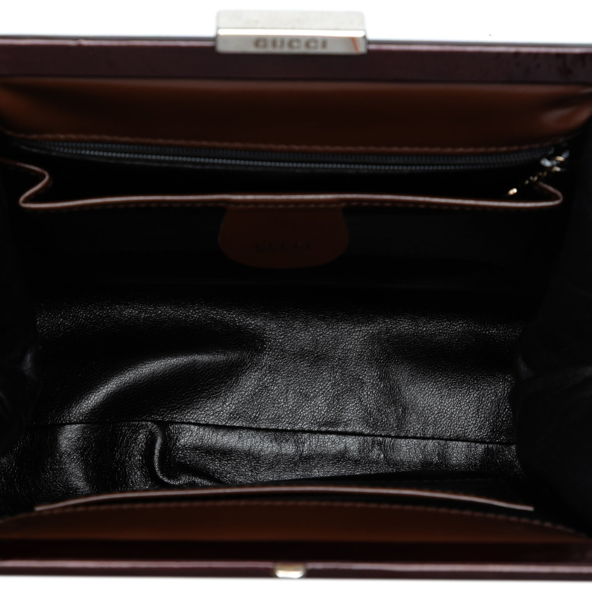 Patent Clasp Handbag