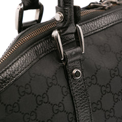 Large GG Canvas Charm Dome Satchel