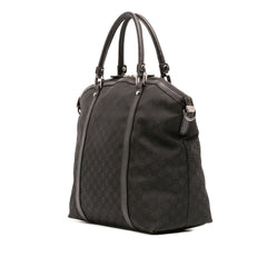 Large GG Canvas Charm Dome Satchel