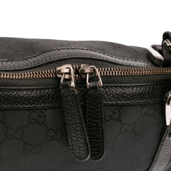 Large GG Canvas Charm Dome Satchel
