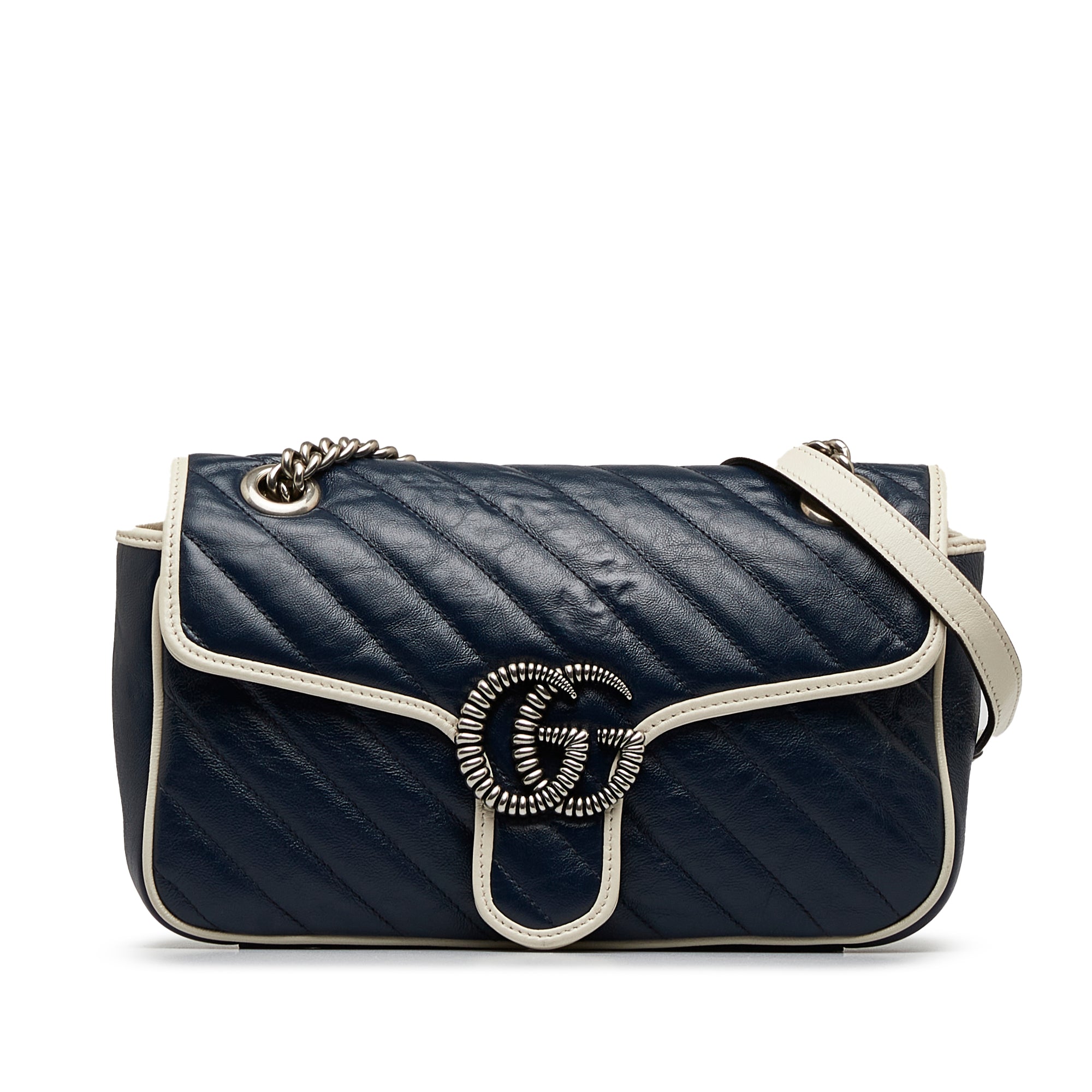 Small GG Marmont Matelasse Crossbody Bag