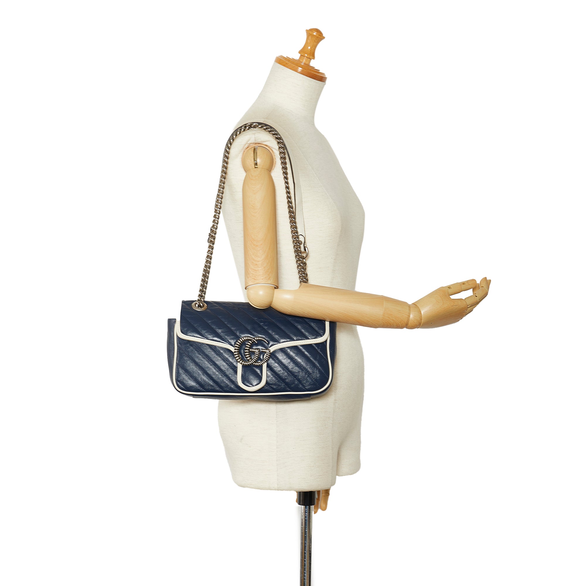 Small GG Marmont Matelasse Leather Torchon Crossbody