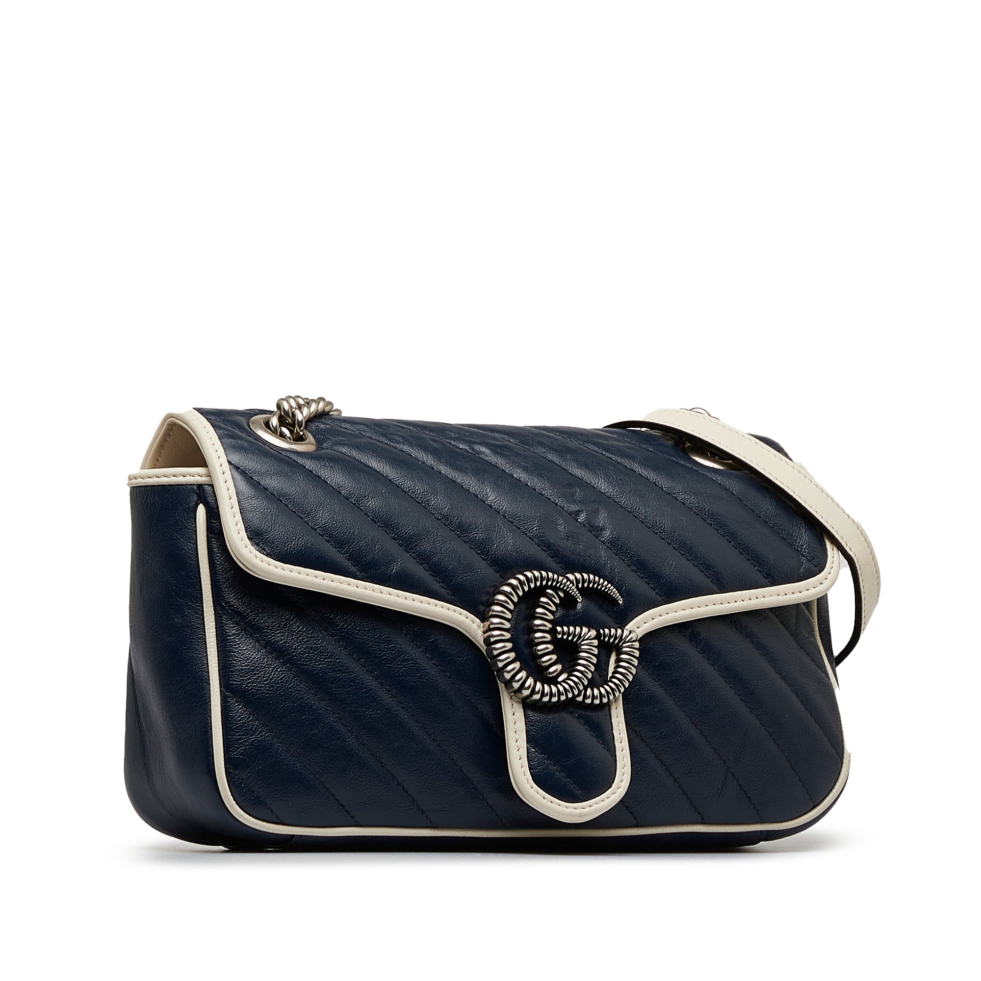 Small GG Marmont Matelasse Crossbody Bag