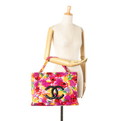 CC Quilted Cotton Floral Frame Tote